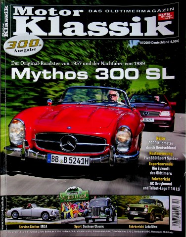 Deckblatt Motor Klassik (10/2009)
